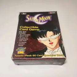 Sailor Moon Collectible Card Game Premiere Edition Tuxedo Mask 60 Cards - Image 4