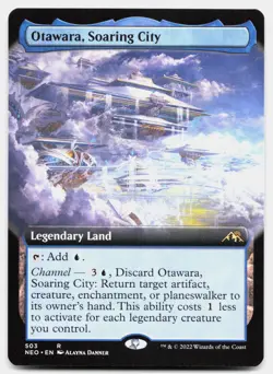 Otawara, Soaring City (Extended Art) Kamigawa: Neon Dynasty Regular - Image 1