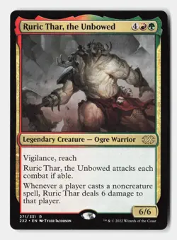 Ruric Thar, the Unbowed 271 Rare Double Masters 2022 Magic: The Gathering NM - Image 1