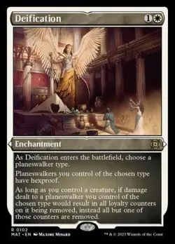 MTG MOM Aftermath - Deification (Etched Foil) - Image 1