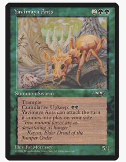 Yavimaya Ants - Alliances (ALL) Vintage Magic the Gathering (x4) Playset - Image 1