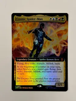 Cosmic Spider-Man - MTG - Marvel Spider-Man MYTHIC #0271 (NM, FOIL) - Image 1