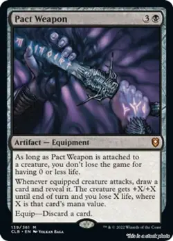 Pact Weapon [CLB - 139] - NM TCG MTG - Image 1