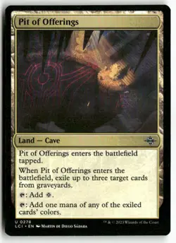 Pit of Offerings 278 Uncommon The Lost Caverns of Ixalan Magic: The Gathering LP - Image 1
