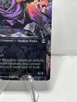Shredder, Unrelenting (Borderless) Teenage Mutant Ninja Turtles Foil 0210 MTG - Image 4