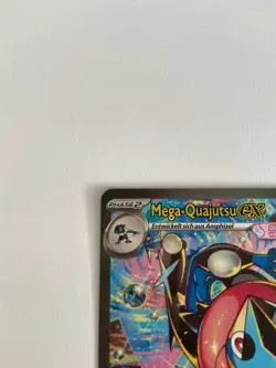 Pokemon Mega Quajutsu EX SAR 116/086 Wachsendes Chaos CRI Deutsch NM TCG - Image 2