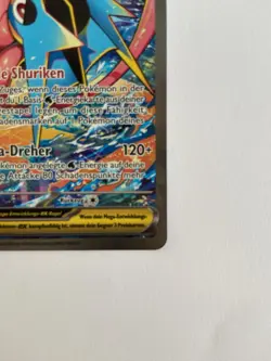 Pokemon Mega Quajutsu EX SAR 116/086 Wachsendes Chaos CRI Deutsch NM TCG - Image 4