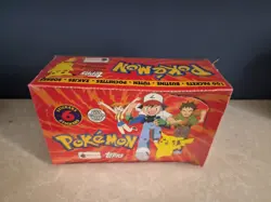 1999 topps merlin pokemon stickers box - Image 2