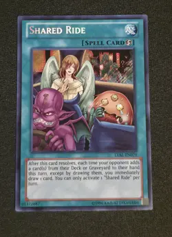 Yugioh Tcg Shared Ride LVAL-EN070 Secret Rare Nm - Image 1