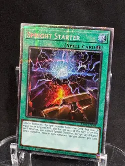 Spright Starter (Starlight Rare) RA05-EN068 Rarity Collection 5 Yu-Gi-Oh NM - Image 1