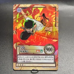 Roronoa Zoro 2001 C401 One Piece Carddass Hyper Battle Japanese Vintage Bandai - Image 3