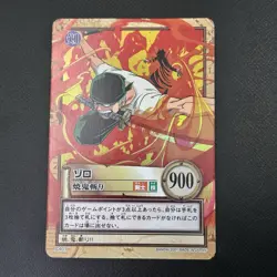 Roronoa Zoro 2001 C401 One Piece Carddass Hyper Battle Japanese Vintage Bandai - Image 4