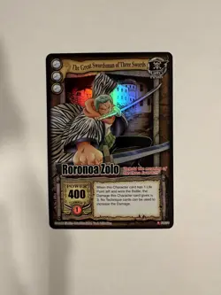 Bandai One Piece CCG Roronoa Zolo Zoro The Great Swordsman Of The Three Swords - Image 1