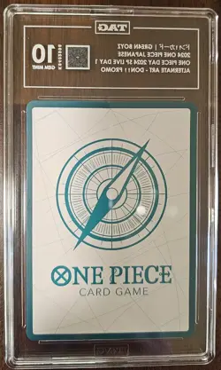 One Piece Day ‘24 GRe4N BOYZ DON!! Japanese Promo 💎 TAG 10 💎 GEM MINT - Image 2