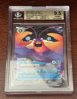 Disney Lorcana Archazia's Island Tamatoa Happy as a Clam Enchanted #219 BGS 9.5 - Image 1