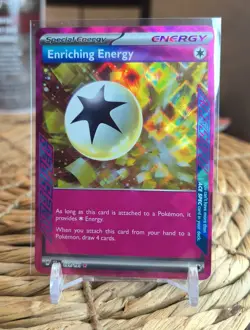 Enriching Energy 191/191 Sv08: Surging Sparks Holo Card NM Condition - Image 1