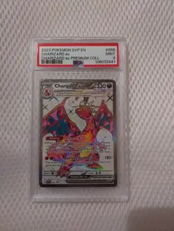 2023 Pokemon charizard ex 056 card graded psa mint 9 - Image 2