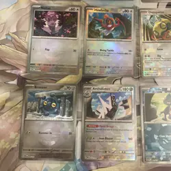 Pokemon TCG Prismatic Evolutions Lot Of 12 Pokeball Holo Pattern Cards All NM - Image 4