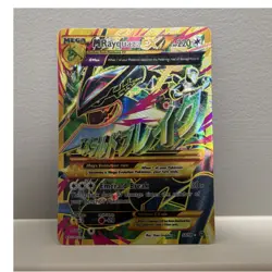 Pokemon Mega Rayquaza EX 98/98 XY Ancient Origins Full Art Ultra Rare Holo Card - Image 1