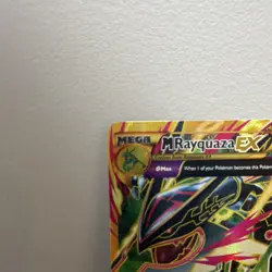Pokemon Mega Rayquaza EX 98/98 XY Ancient Origins Full Art Ultra Rare Holo Card - Image 3