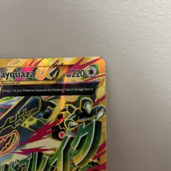 Pokemon Mega Rayquaza EX 98/98 XY Ancient Origins Full Art Ultra Rare Holo Card - Image 4