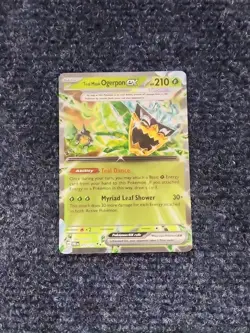 Teal Mask Ogerpon ex 012/131 Prismatic Evolutions Holo Pokemon Card MINT MT - Image 1