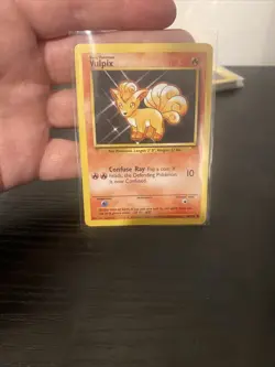 Pokemon Card Vulpix Base Set 68/102 Regular Unlimited Common - Image 2