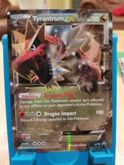 Tyrantrum EX XY70 Pokemon Card, Great Condition - Image 1