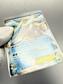 2012 Pokemon Card Kyurem EX BW37 Black & White Black Star Promo Holo - Image 3