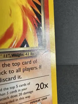 Dark Quilava 39/105 Neo Destiny Vintage Pokemon Card 2000 Non-Holo MP - Image 3