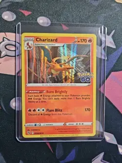 Charizard 010/078 Pokemon GO Holo Authentic Pokemon Card NM Condition - Image 3