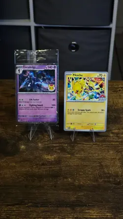 2 Pokemon Cards Pikachu World Championship 2025 & Ceruledge 2024 Pokemon Day - Image 1
