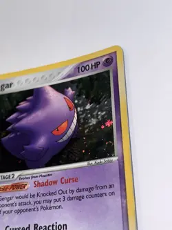 Pokemon Gengar 5/92 Legend Maker Holo Rare + SWIRL - 2006 TCG Card - MP - Image 2