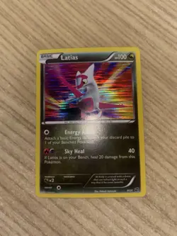 Latias 9/20 Dragon Vault Holo B&W Era Pokemon Card Minty Copy - Image 2