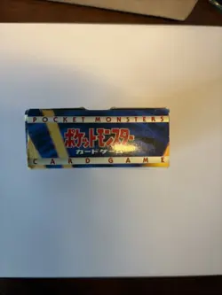 Japanese Pokemom Base Set Card Starter Pack Booster Box Open - Image 5