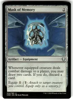 Mask of Memory Commander Legends Regular MTG - Image 1
