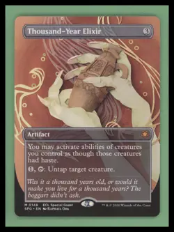 Thousand-Year Elixir (Borderless) - Special Guests - NM - MTG - Image 1