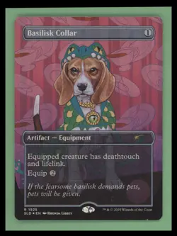 Basilisk Collar (1925) - FOIL - Secret Lair Drop Series - NM - MTG - Image 1