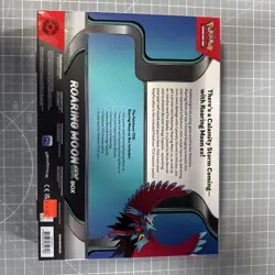 Pokemon TCG Roaring Moon ex Card Box 4 Booster Packs Trading Card Game - Image 2