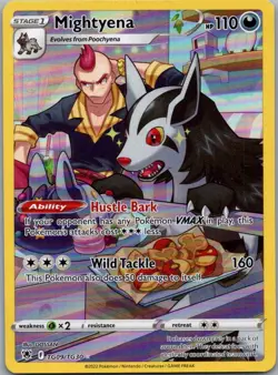 Mightyena TG09/TG30 Astral Radiance Trainer Gallery Holo Pokemon - Image 1