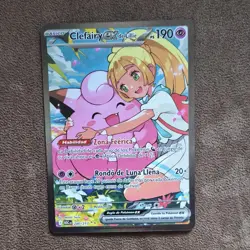 2025 pokemon tcg sv09 journey together lillie's clefairy ex 184/159 holo sir - Image 1