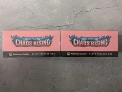 2x Pokemon Chaos Rising Pokemon Center ETB - SEALED & in HAND - Image 4