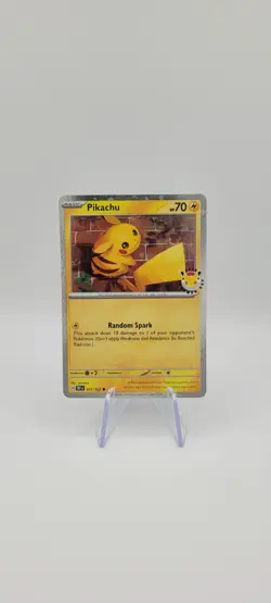 Pokemon TCG: Pikachu 051/162 Stamped 2026 Pokemon Day 30 Promo - NM - Image 2