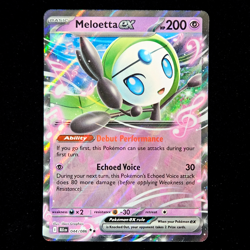 Meloetta ex | 044/086 | Black Bolt | Pokemon TCG - Image 1