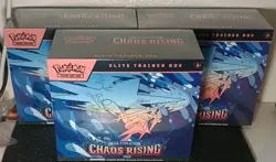 Pokemon chaos rising ETB LOT OF 3 - Image 1