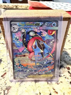 Pokemon TCG Chaos Rising Mega Greninja ex SIR 116/086 Mint - Image 1