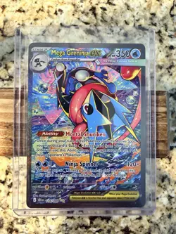 Pokemon TCG Chaos Rising Mega Greninja ex SIR 116/086 Mint - Image 2