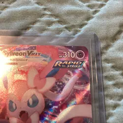 Sylveon VMAX 075/203 Holo VMAX Rare Evolving Skies NM/M Pokemon - Image 3