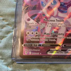 Sylveon VMAX 075/203 Holo VMAX Rare Evolving Skies NM/M Pokemon - Image 4