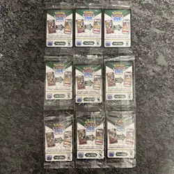 Pokemon Prismatic Evolutions COMPLETE SET Surprise Box Stamped Promos - SEALED - Image 2